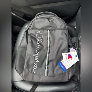 Champion Black Backpack *NEW*